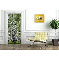 AG Design 1 piece Wall Mural BIRCH'S WOOD FTNV 2896, 90 x 202cm Fleece - Photo Wallpaper