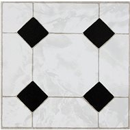 Self-adhesive floor squares "marble ornament", 2745046 - Self-Adhesive Film