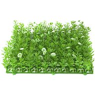 Artificial grass, green and white, 25 x 25 cm - Artificial Grass