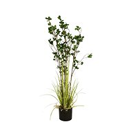 Green shrub with grass, 120 cm - Artificial Grass