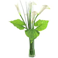 Kala in glass vase, 64 cm - Artificial Flower