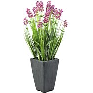 Lavender in pot, pink, 45 cm - Artificial Flower