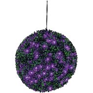 Boxwood ball, 200 purple LEDs - Artificial Flower