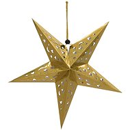 Star Lantern, papírová hvězda 40cm, zlatá - Vánoční dekorace