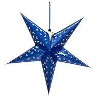 Star Lantern, papírová hvězda 75cm, modrá - Vánoční dekorace