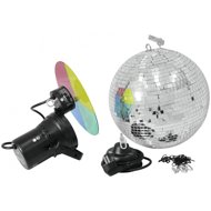 Eurolite mirror ball set 30 cm with spot light and accessories - Disco Ball