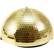 EUROLITE Motorised disco ball, diameter 30 cm, gold - Disco Ball