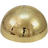 EUROLITE Motorised disco ball, diameter 40 cm, gold - Disco Ball