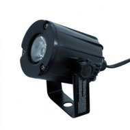 Eurolite LED spot 3W, 6000K, 6, black, spotlight - LED PAR Spotlight