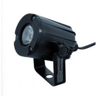 Eurolite LED spot 3W, 3200K, 6, black, spotlight - LED PAR Spotlight