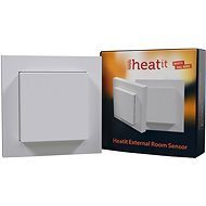HEATIT külső hőmérséklet-érzékelő fehér RAL 9003 - Érzékelő