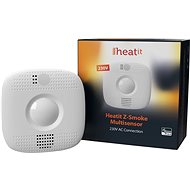 HEATIT Z-Smoke Multisensor 230VAC White, Z-Wave smoke sensor - Smoke Detector