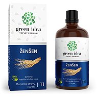 GREEN IDEA Ginseng, liquorless tincture 100 ml - Ginseng