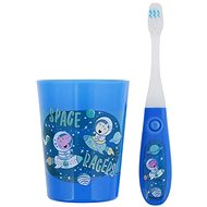 Nickelodeon Space Race Baby Toothbrush with Timer Blue - Toothbrush