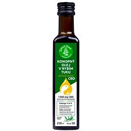 Zelený Země Konopný olej v rybím tuku s CBD 250 ml - CBD