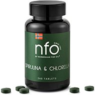 NFO Spirulina & Chlorella [260 tablets] - Dietary Supplement