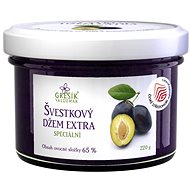 Grešík Valdemar Organic Plum Jam, fruit component 65 % 220 g - Jam