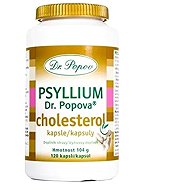 Dr. Popov Psyllium Cholesterol 120 capsules - Fibre