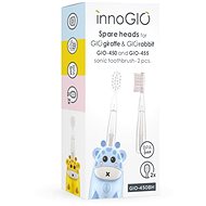 InnoGio Replacement heads for sonic toothbrush Transparent 2 pcs - Toothbrush