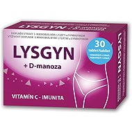 BCom Pharmacy Lysgyn + D-mannose 30 tbl - D-manosa