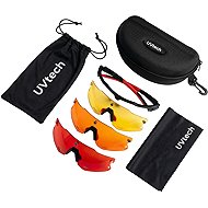 UVtech SLEEP-Ultimate 2 blue light blocking glasses with interchangeable 3in1 lenses - Computer Glasses