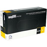 Outline Nitrile gloves M 100 pcs Easycare, black - Medical Gloves