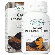 Dr.Popov Čaga-Rezavec šikmý (extrakt) 60 kps - Chaga