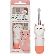 innoGIO GIOcat White Electronic Sonic Toothbrush - Electric Toothbrush