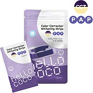HELLO COCO PAP Teeth whitening strips with colour corrector 7 pcs - Whitening Product