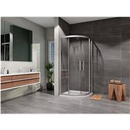 Lansanit Quadrant Shower Enclosure Monte QF88-190-M - Shower Enclosure