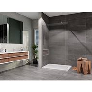 Lansanite Walk In Side Wall W100-C - Shower Screen