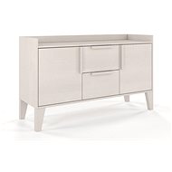 GCO Agáve borovice masiv, bílá - Chest of Drawers
