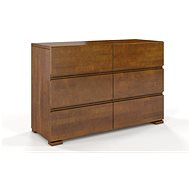 GCO Vlado 6S, buk/ořech - Chest of Drawers