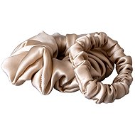 HEDDA Silk elastics Mallys duo, light beige -  Hair Ties