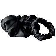 HEDDA Silk rubber bands Mallys duo, black -  Hair Ties