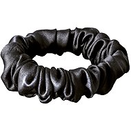 HEDDA Silk elastic Mallys, dark grey skinny - Hair Tie