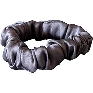 HEDDA Silk elastic Mallys, grey skinny - Hair Tie