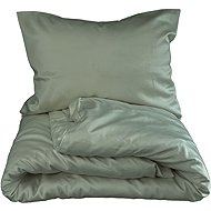 HEDDA bed linen Tencel™ Lyocell Iballa green - set 140 × 200 cm, 70 × 90 cm - Bed Linen