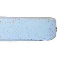 HEDDA Sheet Luisine light blue with gold print 70 × 140 cm - Bedsheet