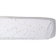 HEDDA Sheet Luisine white with gold print - Bedsheet