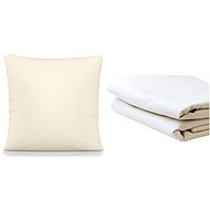 nanoSPACE Luxury travel set Nanobotton® (sheet + pillow 50 × 50 cm) - Bedsheet