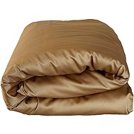 HEDDA Linen cotton satin Laila cinnamon, duvet cover size 140 × 220 cm - Bed Linen