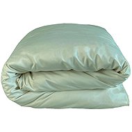 HEDDA Linen cotton sateen Laila sage, duvet cover size 140 × 200 cm - Bed Linen