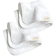 HEDDA Seiya Face towel 30 × 30 cm, white, 2 pcs - Towel