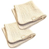 HEDDA Lise Face towel 30 × 30 cm, cream, 2 pcs - Towel