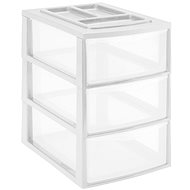 HEIDRUN File A4 3 drawers white - Drawer Box