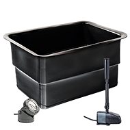 HEISSNER Plastic patio pond set, 110 l - Pond