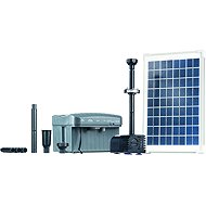 HEISSNER SP760-L Solar Effect Pump 750 l/h with LED lighting - Fountain Pump