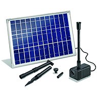 HEISSNER SP1000-00 Solar effect pump 1000 l/h with 2 water effects - Fountain Pump