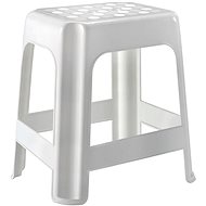 HEIDRUN Bathroom stool white 100 kg, plastic - Stool